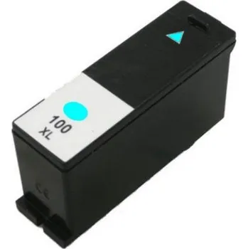 Alternativa No. 100XL C inkoust cyan pro Lexmark 905/805/705/205/605/505/405, 12,5ml