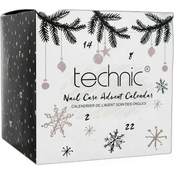 Kosmetická sada Technic Nail Care Advent Calendar + příslušenství pro manikúru pro ženy