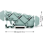 WAGO 812-140 šedá 25 ks