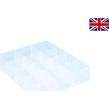 Úložný box REALLY USEFUL přihrádky do boxu 12 transparentní