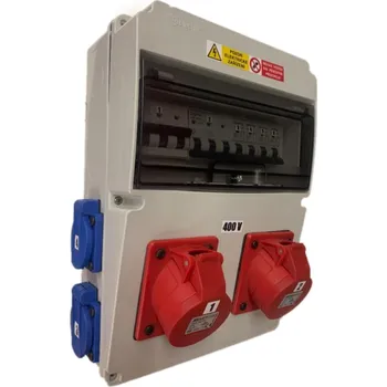 Rozvaděč RZSP 63519.42000J zásuvková kombinace zapojená