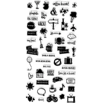 CuteArt Silikonová razítka - Ikony