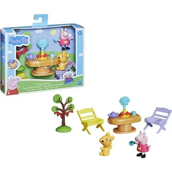 Figurka Hasbro Prasátko Peppa Hrací sada čajový dýchánek, F2528