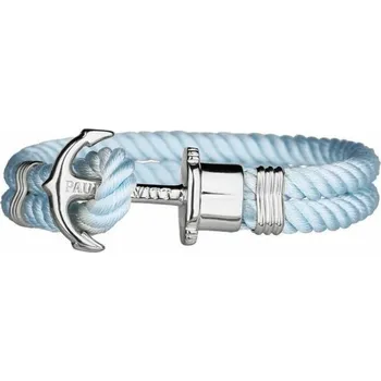 Náramek Unisex náramek Paul Hewitt Světle modrá Nylon Rozměry: 23 cm