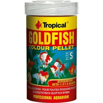 Krmivo pro rybičky TROPICAL Goldfish Colour Pellet S 5L/2,25kg