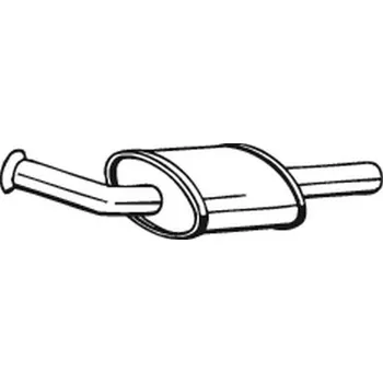 Tlumič výfuku Střední tlumič výfuku BOSAL 200-811