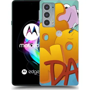 Pouzdro na mobilní telefon Picasee silikonový průhledný obal pro Motorola Edge 20 - Obří COONDA