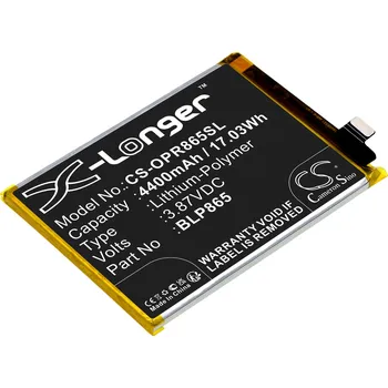 Baterie pro mobilní telefon Baterie Cameron Sino CS-OPR865SL pro OPPO K9 Pro 5G 2021 Standard Edition - neoriginální