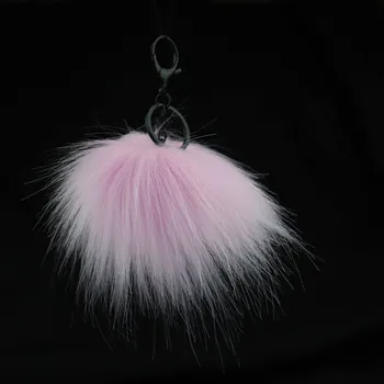 Mia Handemade - Design Bambule Exclusive 10 cm s černou karabinou - světle růžová