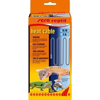 Topení do terária sera reptil heat cable 4 m / 15 W