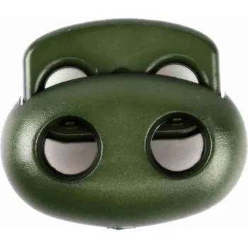 Pro Háčkování Brzdička dvoušňůrová velká khaki