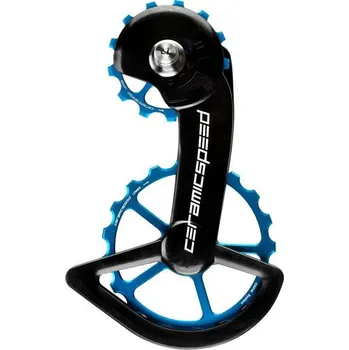 přehazovačka Karbonové vodítko CERAMICSPEED OSPW X System pro Shimano Dura Ace 9200/RD-R9250 / Ultegra 8100/D 8150, 76g Ložiska: modrá standard