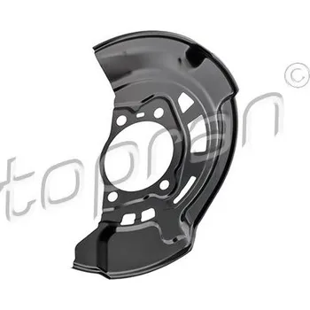 Brzdový systém Ochranný plech proti rozstřikování, brzdový kotouč TOPRAN 601 302