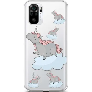 Pouzdro na mobilní telefon Kryt Xiaomi Redmi Note 10S Grey Unicorns (obal neboli pouzdro na Xiaomi Redmi Note 10S)
