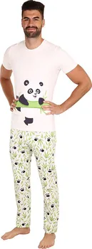 Pánské pyžamo Dedoles Panda a bambus D-M-SW-MP-C-C-1443