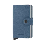 Kožené pouzdro na karty SECRID Miniwallet Twist Jeans Blue džínová modrá