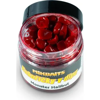 Boilies Mikbaits Kukuřičky v Dipu - Monster Halibut - 50ml