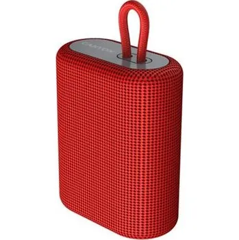 Bluetooth reproduktor CANYON reproduktor BSP-4, BT V5.0, BLUETRUM AB5365A, 5W, 1200mAh, USB-C, microSD, červená