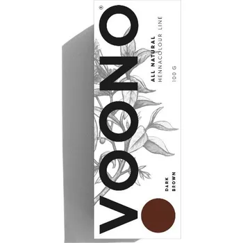 Barva na vlasy Voono Henna DARK BROWN (Voono Henna 100 g)