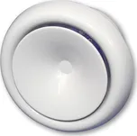Anemostat talířový ventil přívodní s límcem d125 mm, bílý MIKAWI 14-0466