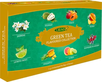 čaj Liran Dárková kolekce zeleného porcovaného čaje 80x 2 g
