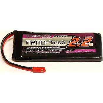 Li-pol baterie 2200mAh 1S 25C (50C) Bighobby-NANO Tech