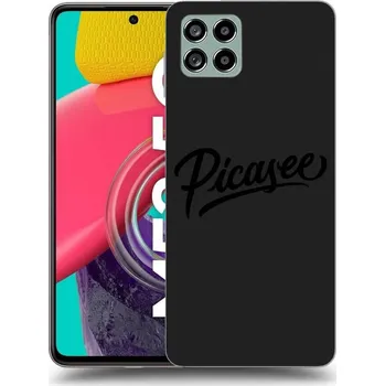 Pouzdro na mobilní telefon Picasee silikonový černý obal pro Samsung Galaxy M53 5G - Picasee - old logo - black