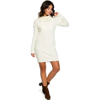 Dámské šaty Beweare BK010 Ecru uni