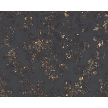 Tapeta P492440065 A.S. Création vliesová tapeta na zeď Styleguide Jung 2024 zámecká retro ornamentální metalická, velikost 10,05 m x 53 cm