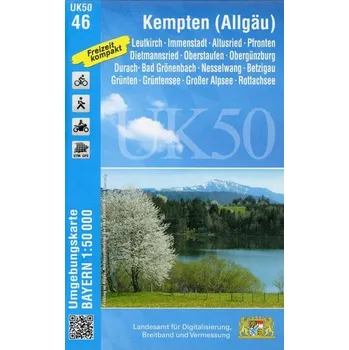 Kempten (Allgäu) 1 : 50 000 (UK50-46)
