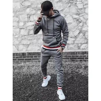 Pánská souprava tepláková TIM tmavě šedá