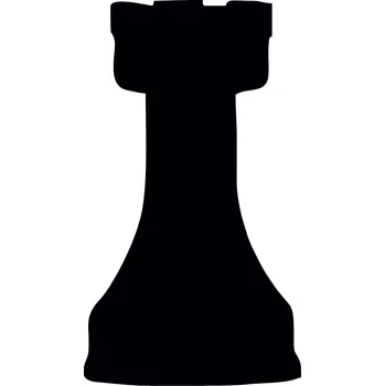 Výtvárné potřeby ARTEMISS Šachy věž - plastová šablona 387 Rozměr: D 29x29cm