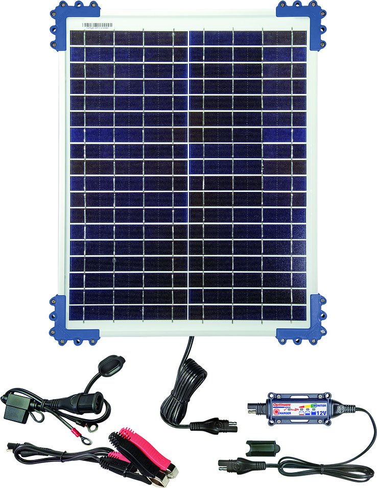 TECMATE OPTIMATE Solar 12V/20W (1,66A) TM522-D2 solární nabíječka