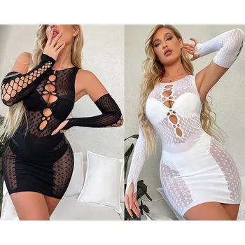 Dámská erotická košilka Schaomi XS-L Barva: Bílá