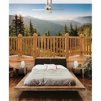 Tapeta Malvis ® Tapeta Terasa s výhledem Vel. (šířka x výška): 144 x 105 cm