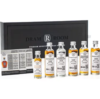 Rum Dramroom Rumová degustační sada 5x 40 ml + 1x 20 ml
