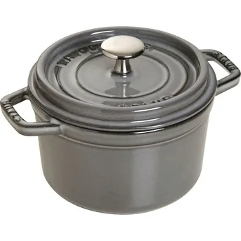 Hrnec Staub Cocotte hrnec kulatý 14 cm/0,8 l šedý, 1101418