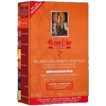 Barva na vlasy PREMIUM VÉGÉTAL Henna MĚDĚNÁ (Henne color PREMIUM VÉGÉTAL)