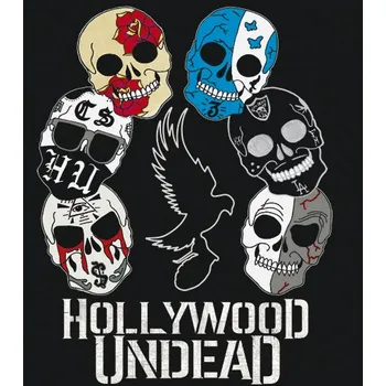 Nášivka nášivka na záda, zádovka Hollywood Undead - Mask