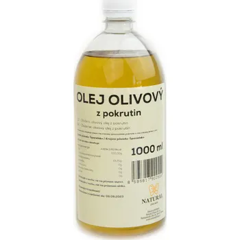 Rostlinný olej Natural Jihlava Olej olivový z pokrutin 1 l