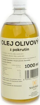 Rostlinný olej Natural Jihlava Olej olivový z pokrutin 1 l