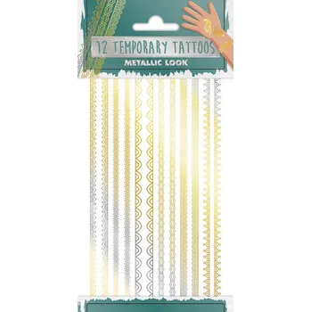 Odstranitelné tetování TOTUM Tetování Metalické pásky