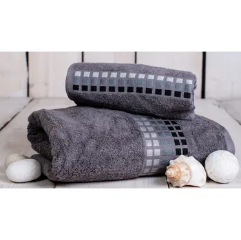 JAHU s.r.o. Froté osuška DARWIN 70 x 140 cm Barva: tmavě šedá