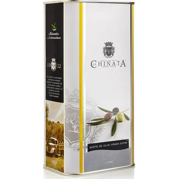 Rostlinný olej LA CHINATA Extra Panenský Olivový Olej V Plechovce 1 L