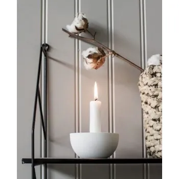 Svícen Keramický svícen Lidatorp White S