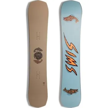 Snowboard SNOWBOARD SIMS DISTORTION - hnědá - 155 + při osobním odběru 6 586 Kč