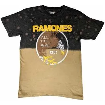 Pánské oblečení Merch Ramones: Ramones Unisex T-shirt: All The Way (wash Collection) (large) L