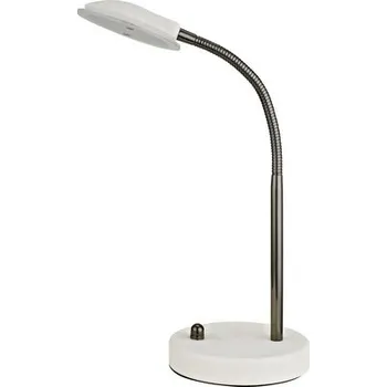 Lampička LED stolní lampa FLAIR PERSEI 6 W 580 lm 3000 K bílá/černá/chrom