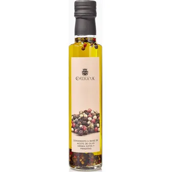Rostlinný olej LA CHINATA Olej Ochucený Pepřem