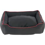 COZY obdélníkový pelech pro psa, černý - 65 cm x 55 cm